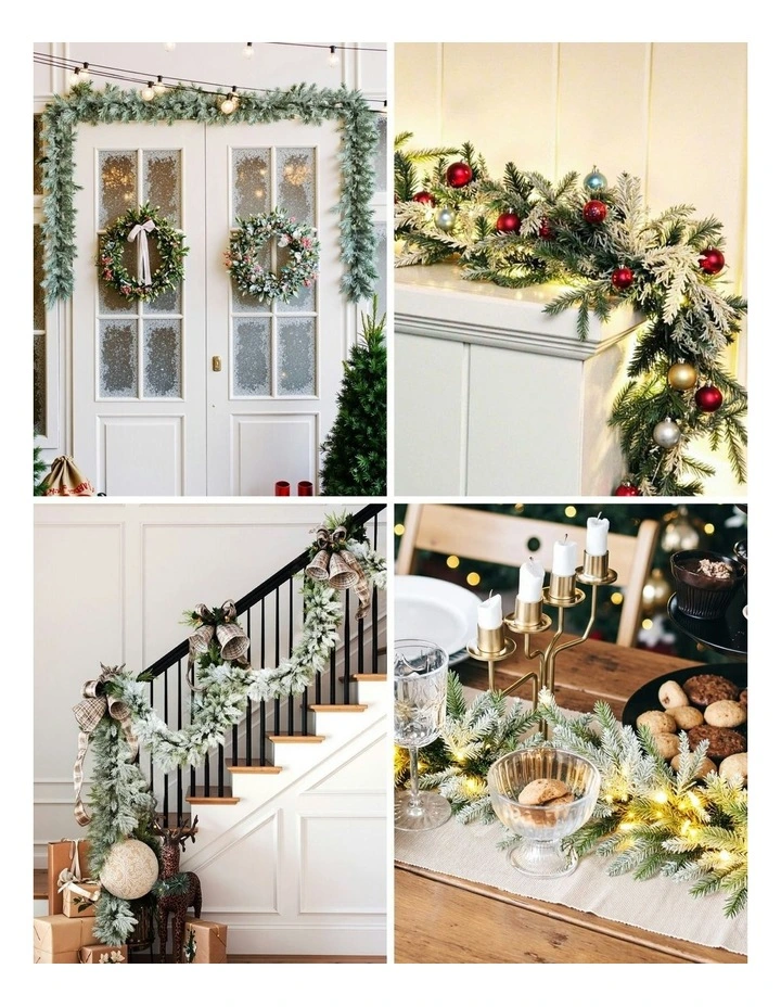 Christmas Garland 3M in Multi image 6