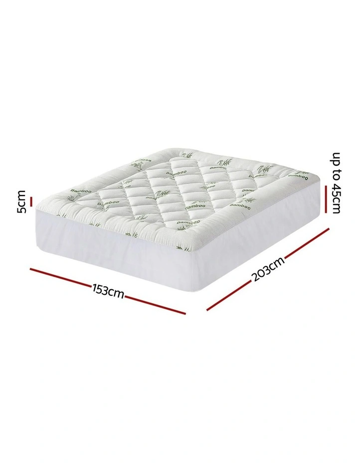 Pillowtop Toppers 5cm in White image 4