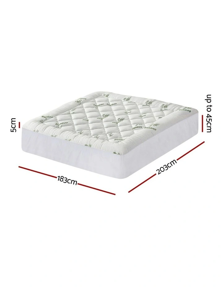 Pillowtop Toppers 5cm in White image 4