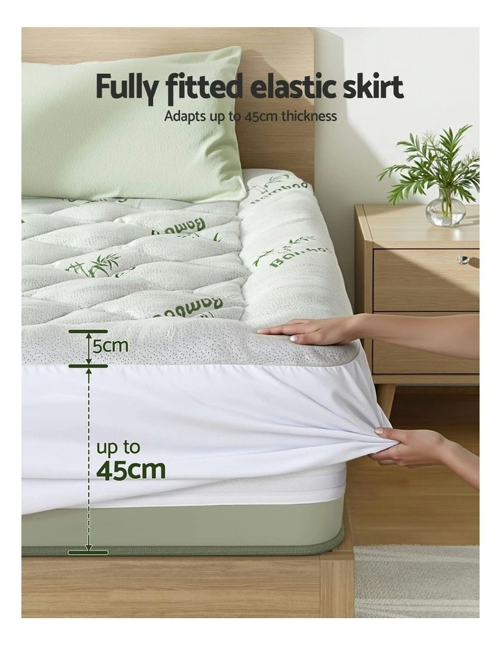 Pillowtop Toppers 5cm in White image 7