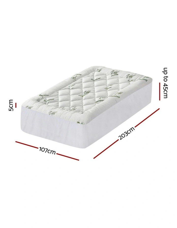 Mattress Topper 5cm in White image 4