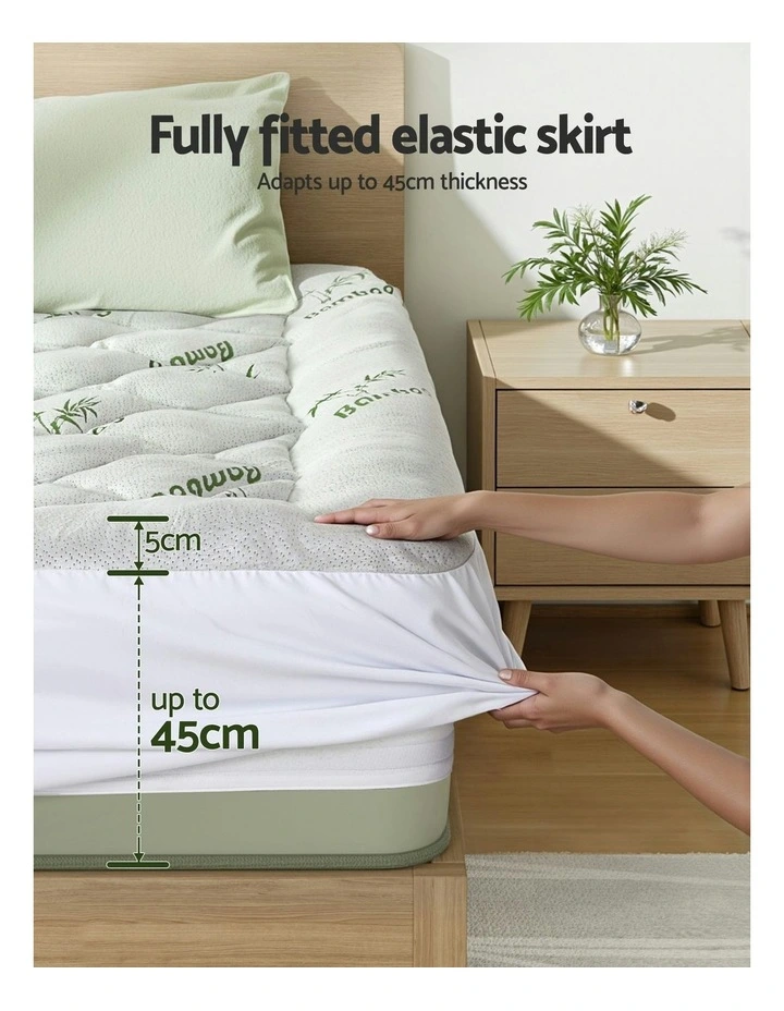 Mattress Topper 5cm in White image 7