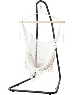 Hammock Chair Set in White