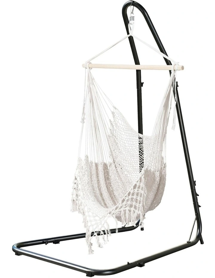 Hammock Chair Set in White image 2