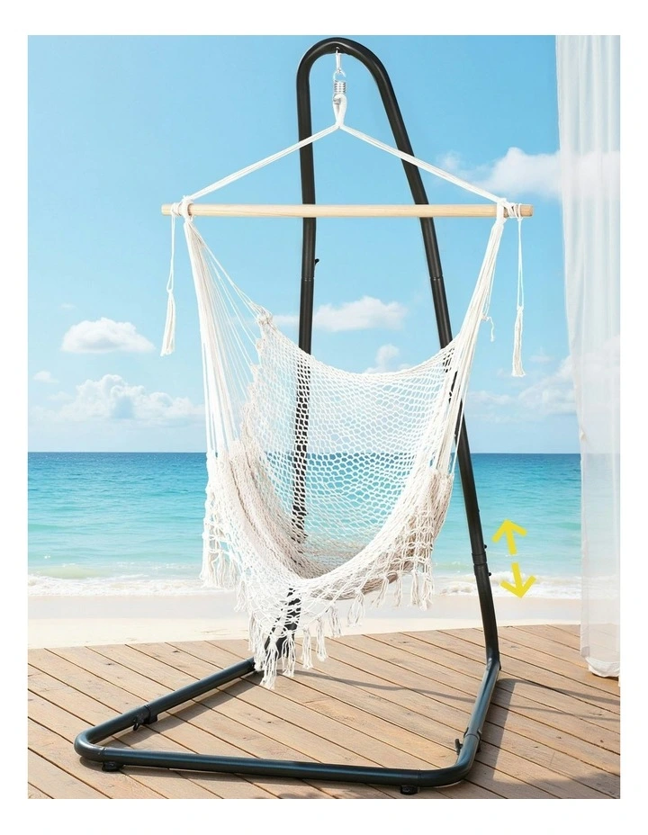 Hammock Chair Set in White image 3