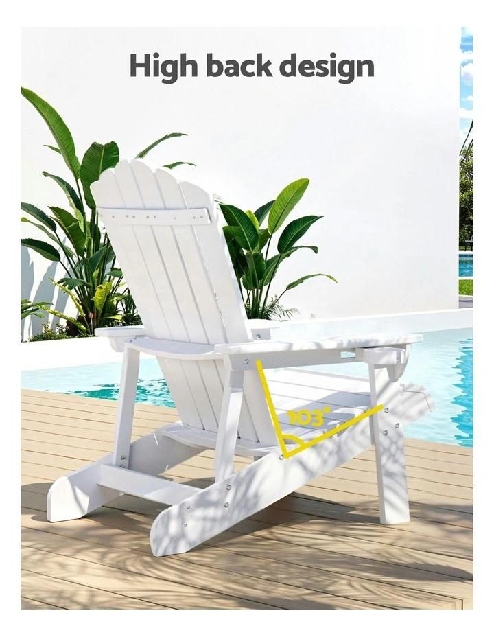 Adirondack Chairs in White image 7