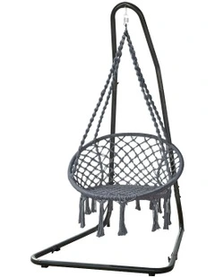 Hammock Chair Set in Black