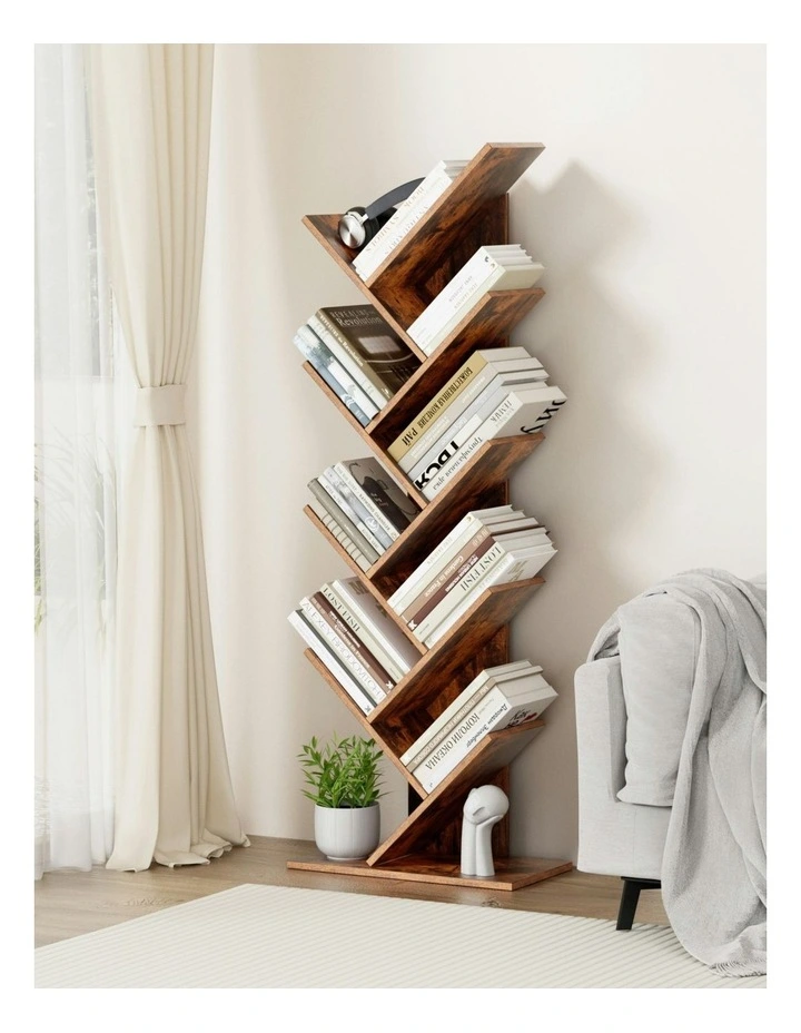Tree Bookshelf 9 Tiers in Walnut image 5