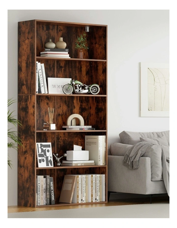 Bookshelf 5 Tiers in Walnut image 5