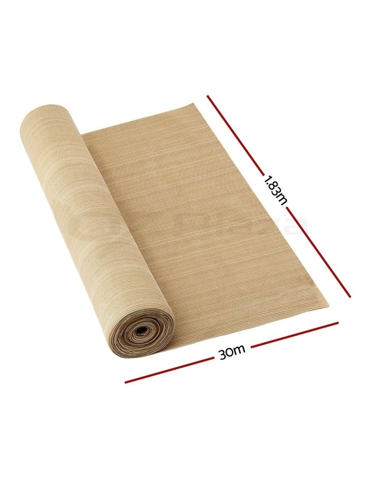 Shade Cloth Sail BE 1.83x30m in Beige image 4