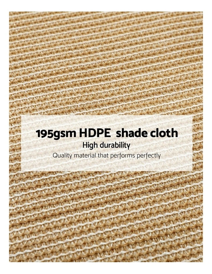 Shade Cloth Sail BE 1.83x30m in Beige image 5