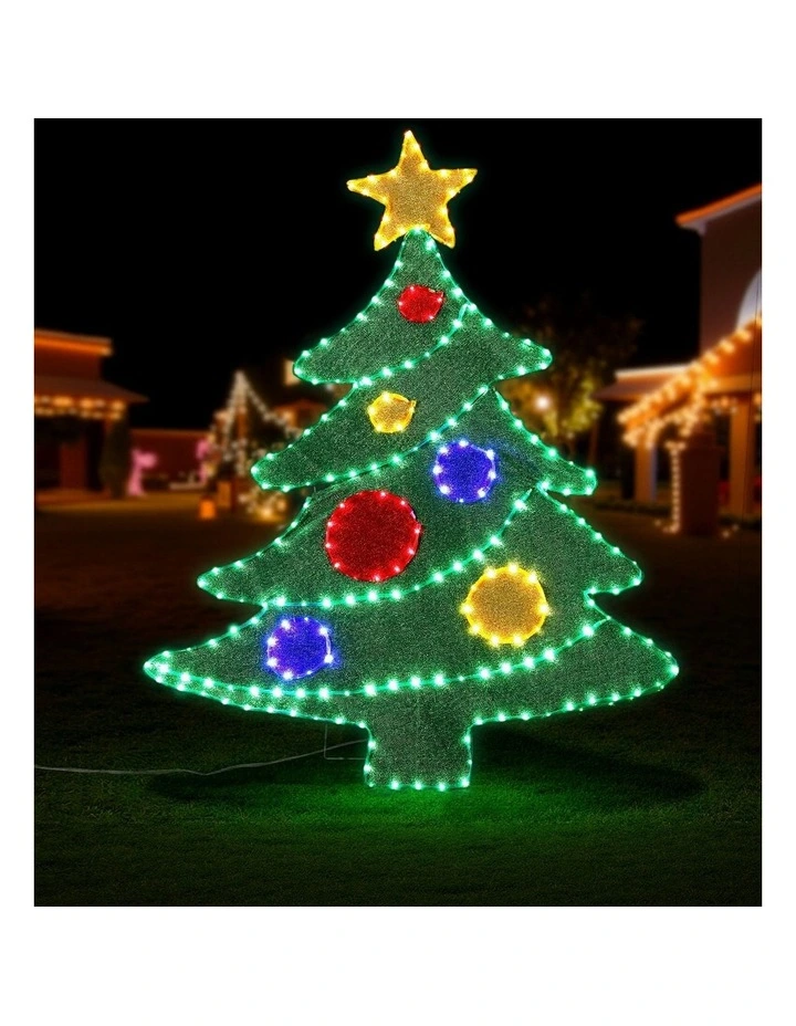 Motif 220 LED Rope Christmas Outdoor Decoration Lights 150cm image 3