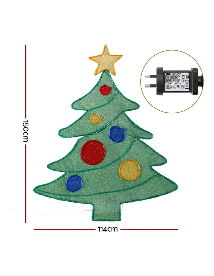 Motif 220 LED Rope Christmas Outdoor Decoration Lights 150cm image 4