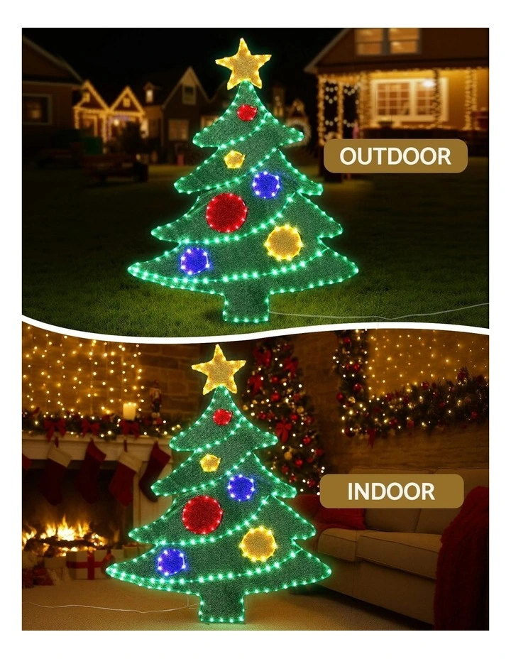 Motif 220 LED Rope Christmas Outdoor Decoration Lights 150cm image 6