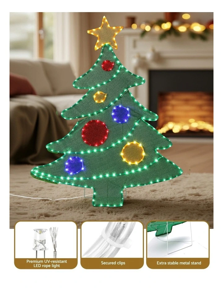 Motif 220 LED Rope Christmas Outdoor Decoration Lights 150cm image 7