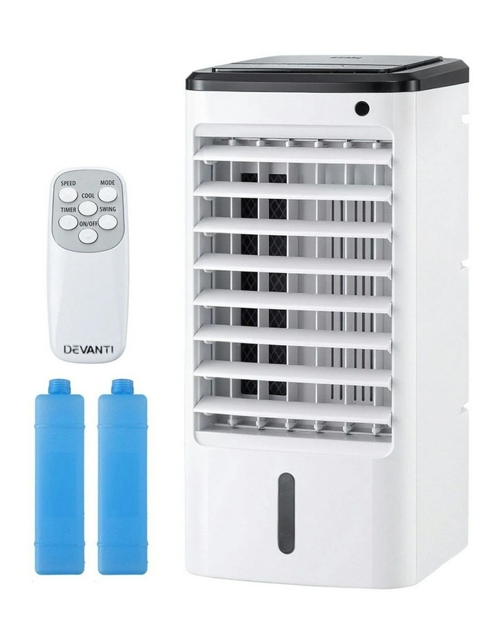 Evaporative Conditioner Remote Air Cooler 4L in White image 1