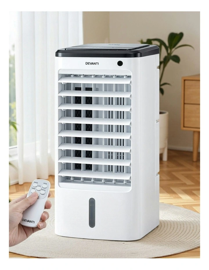 Evaporative Conditioner Remote Air Cooler 4L in White image 3