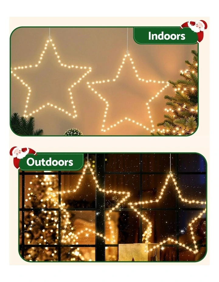 Star 70 LED Xmas Decorations Christmas Lights 50cm image 6