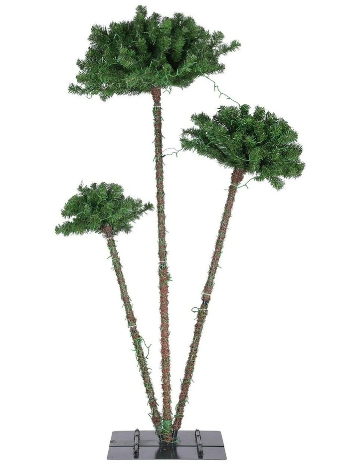 3-in-1 LED Party Decor Xmas Palm Tree 1.2/1.5/1.8M image 1