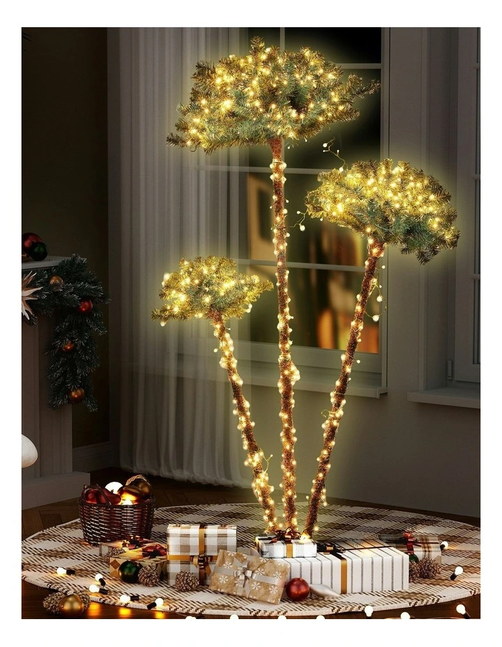 3-in-1 LED Party Decor Xmas Palm Tree 1.2/1.5/1.8M image 2