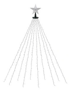 Christmas Waterfall Lights in Multi