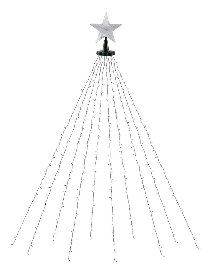 Christmas Waterfall Lights in Multi image 1