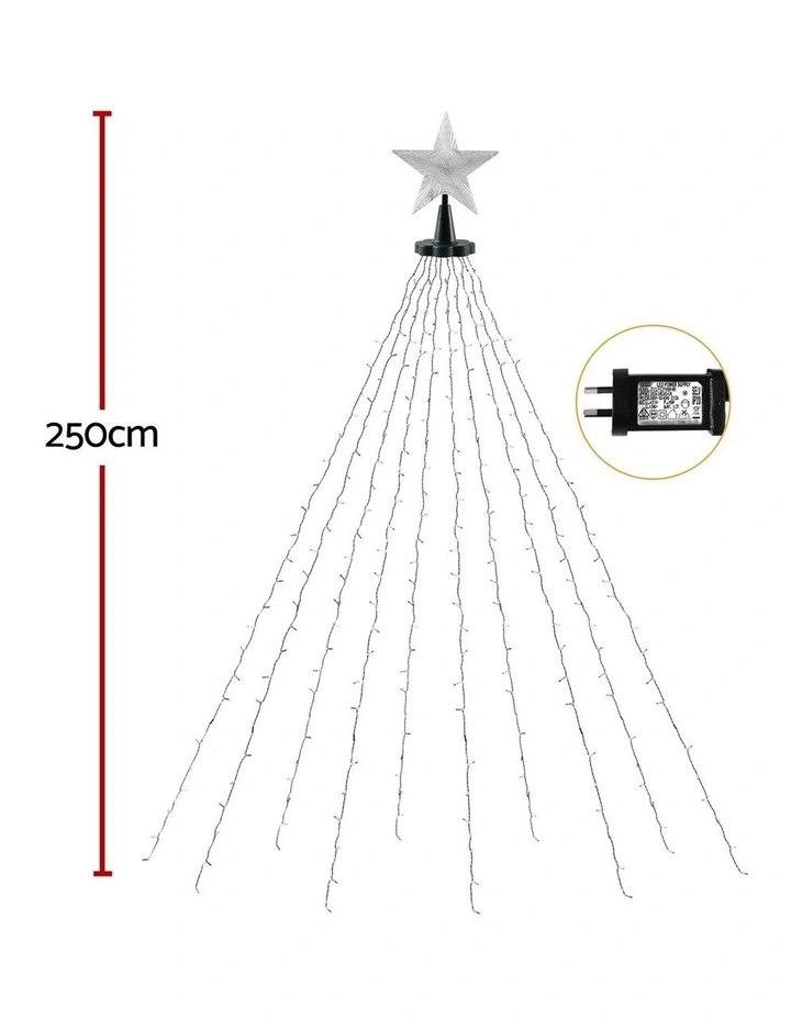 Christmas Waterfall Lights in Multi image 4