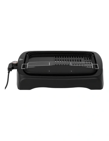 1950W Electric BBQ Grill Non-stick Plate in Black