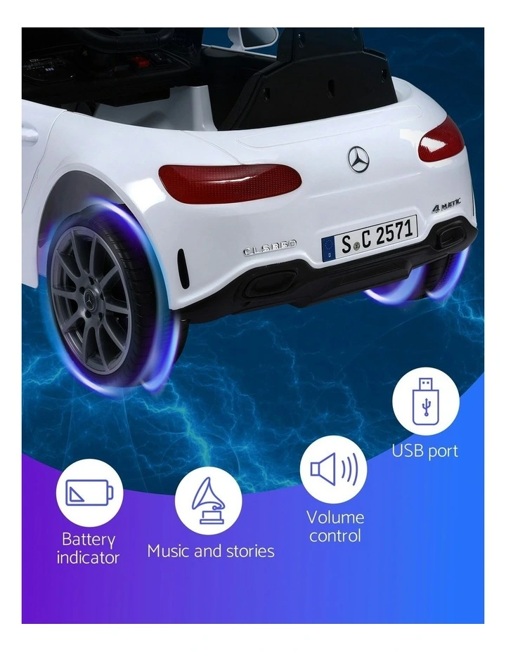 Electric Ride On Outdoor Toys Car in White image 5