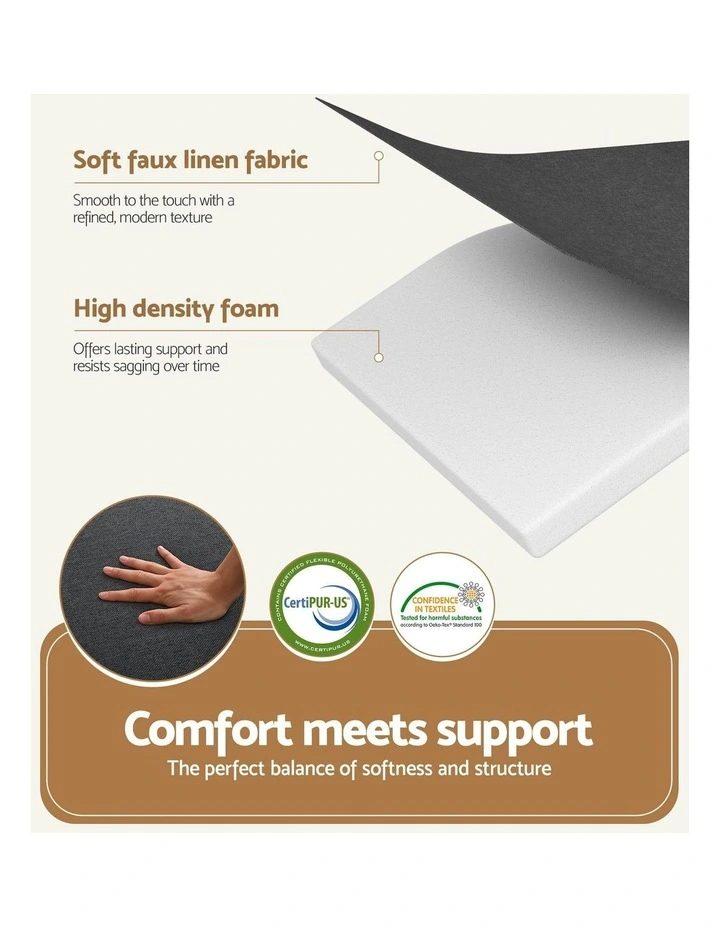 Foldable Foam Portable Mattresses in Black image 6