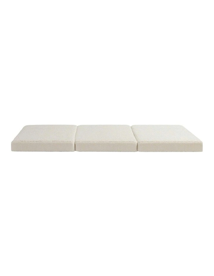 Foldable Foam Mattress in White image 2