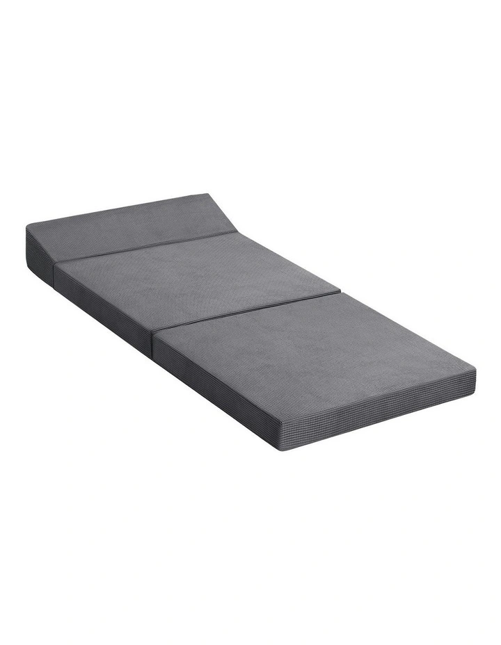 Foldable Mattress Cushion Mat in Black image 1
