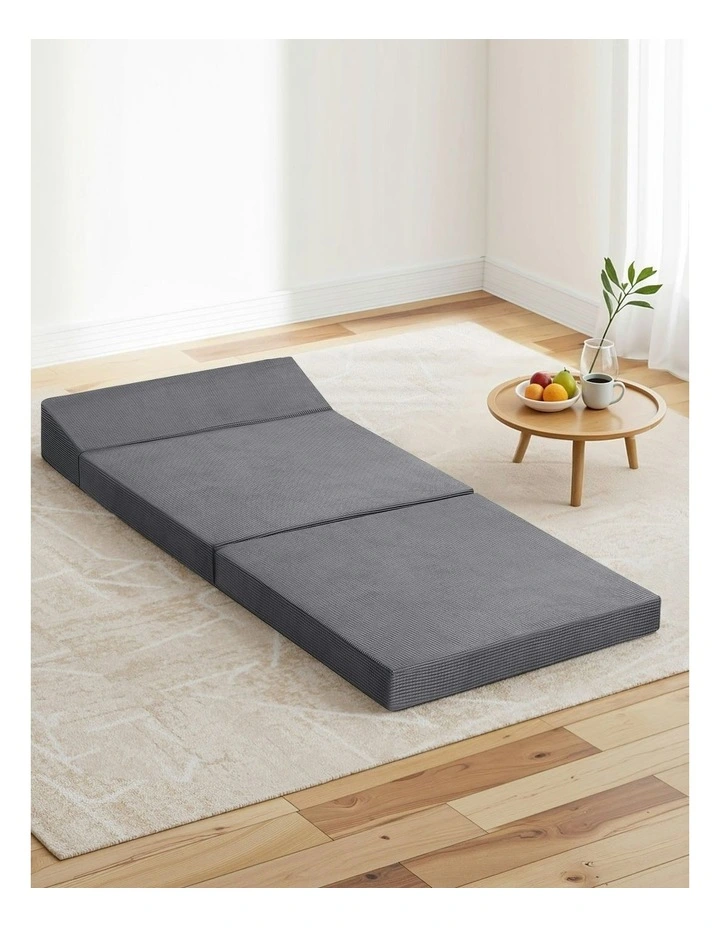 Foldable Mattress Cushion Mat in Black image 3