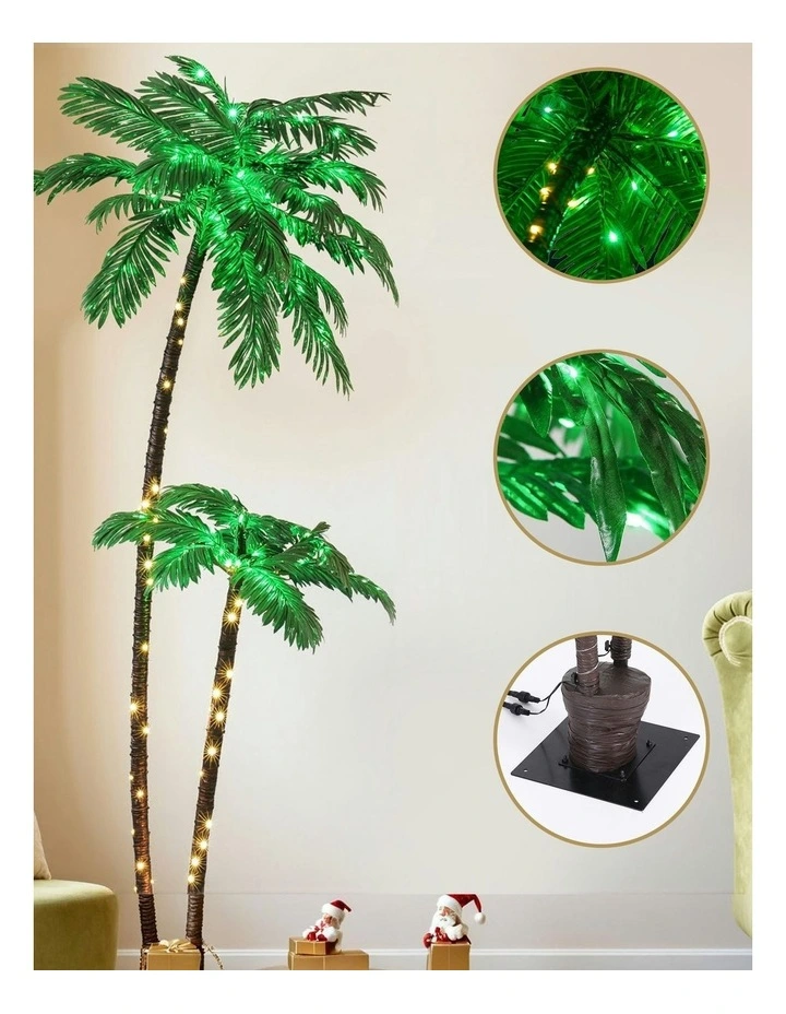 Party Decorations LED Lighted Christmas Tree 2.1m image 5
