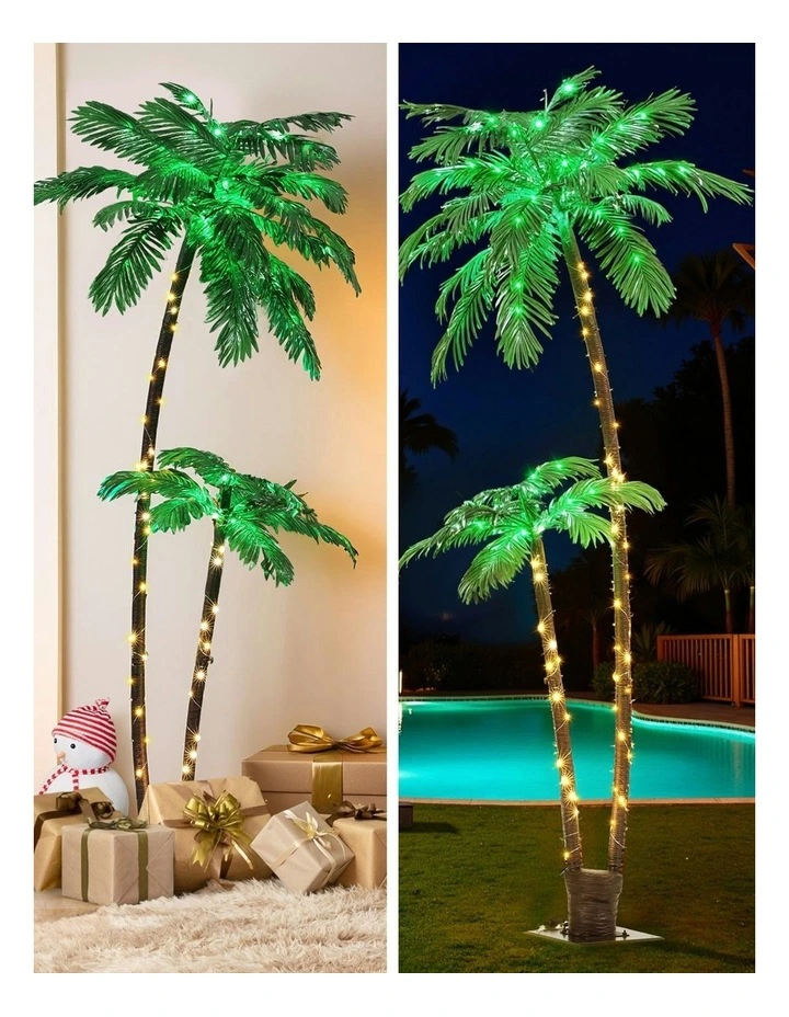Party Decorations LED Lighted Christmas Tree 2.1m image 7