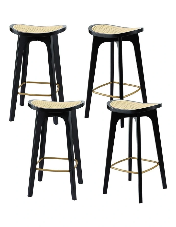 Bar Stools in Black image 1