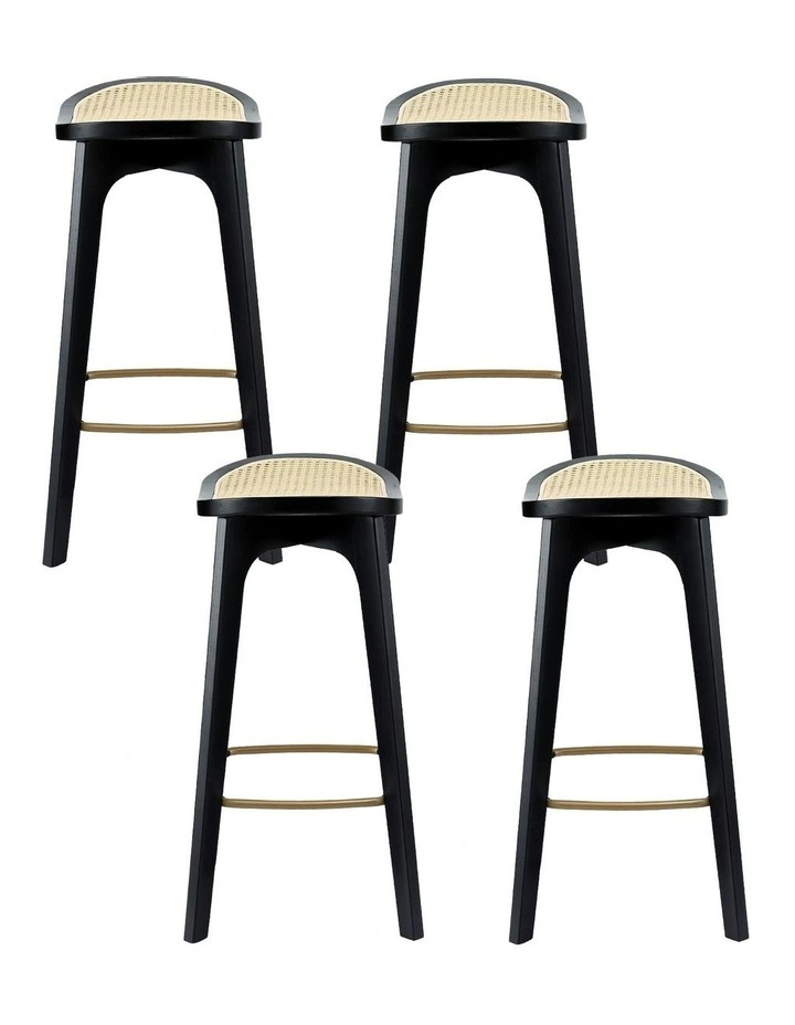 Bar Stools in Black image 2