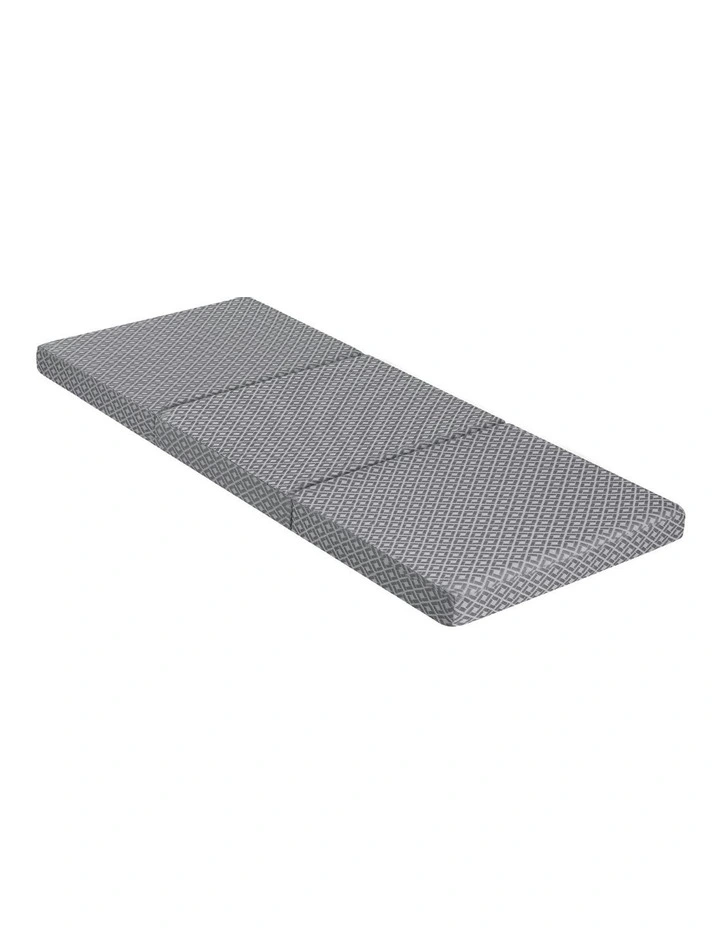 Memory Foam Folding Sofa Bed in Grey image 1