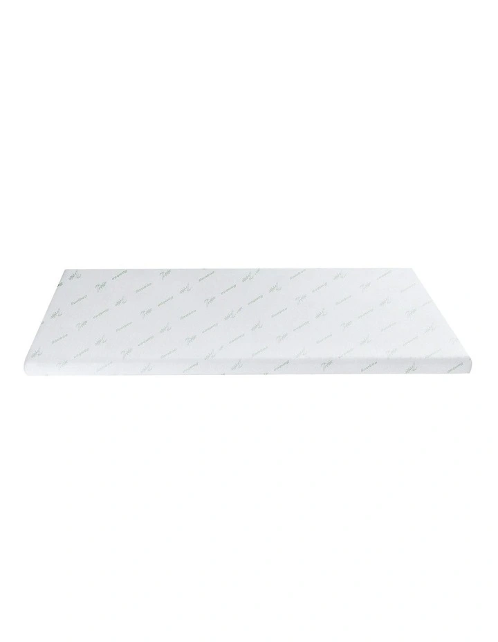 Memory Foam Mattress Double 8cm in Blue image 2