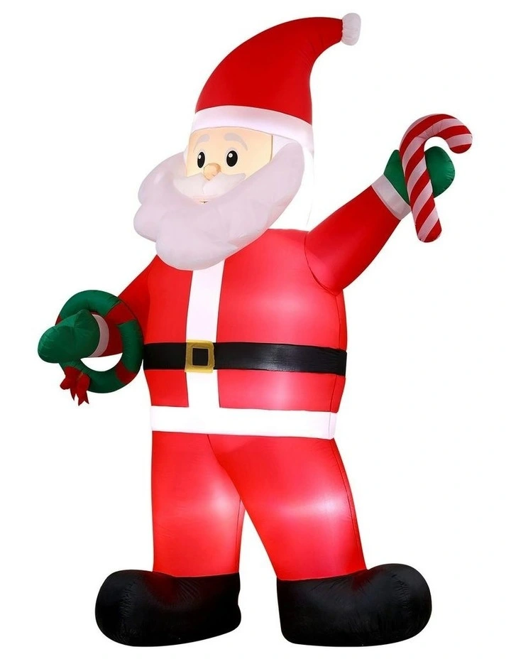 Christmas Inflatable Giant Santa 3.8M Height in Multi image 2