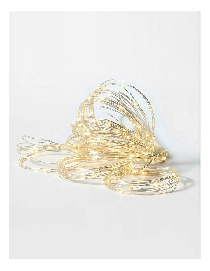 Curtain String Christmas Light in White image 1