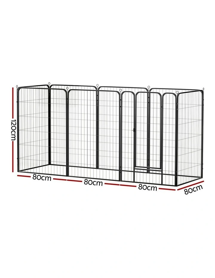 Pet Playpen Cage in Black image 4