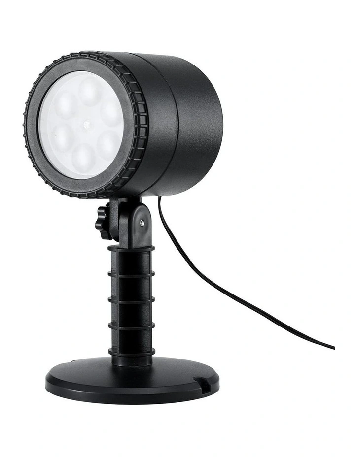 Laser Snowflake Projector Christmas Lights in Black image 2