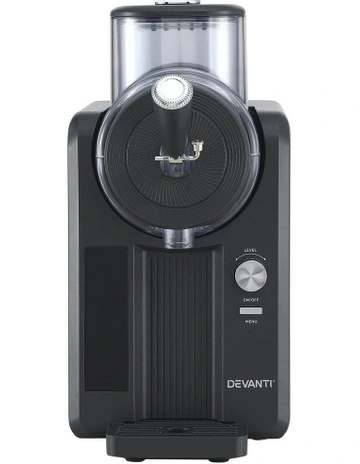 Slushie Machine Ice Cream Maker Frozen Smoothies Milkshakes 2L in Black