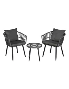 Bistro Lounge Setting in Grey