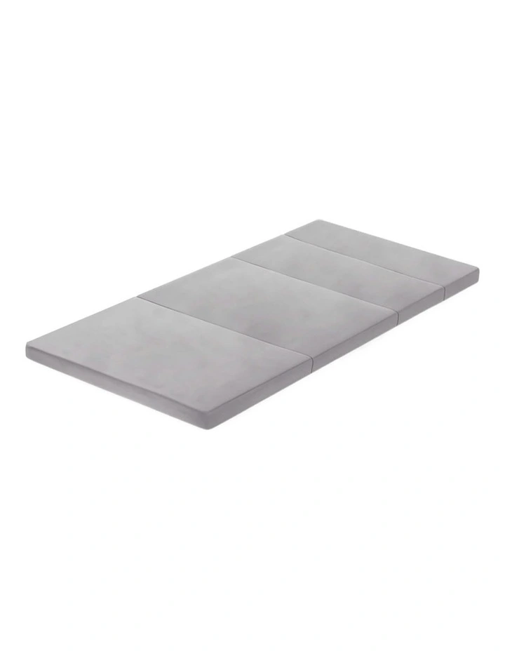 Foldable Mattress Folding Sofa in Grey image 2