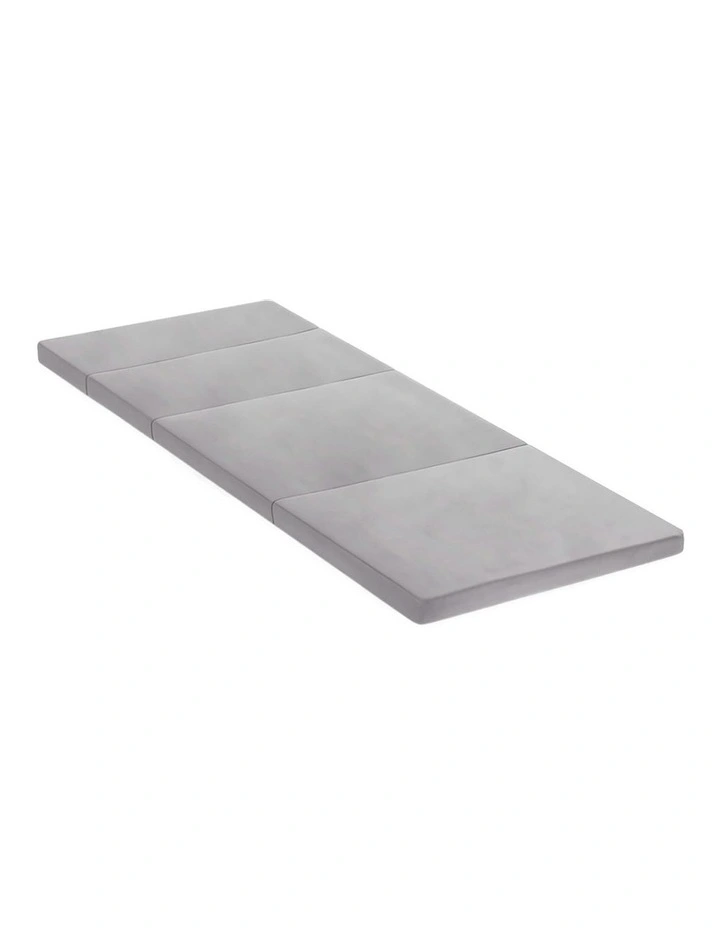 Foldable Mattress Folding Sofa in Grey image 3