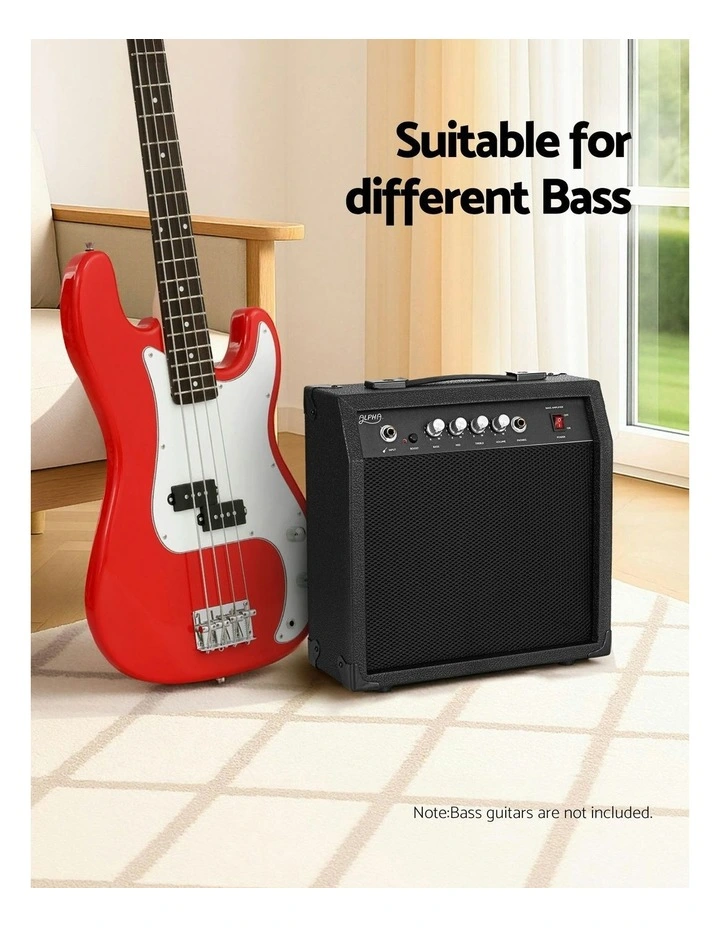 40W Bass Amplifier Portable Guitar image 7