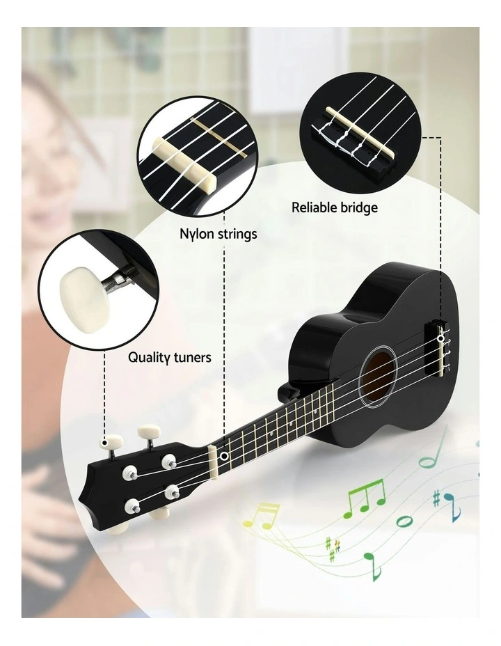 Ukulele 21 Inch Basswood Beginner image 7