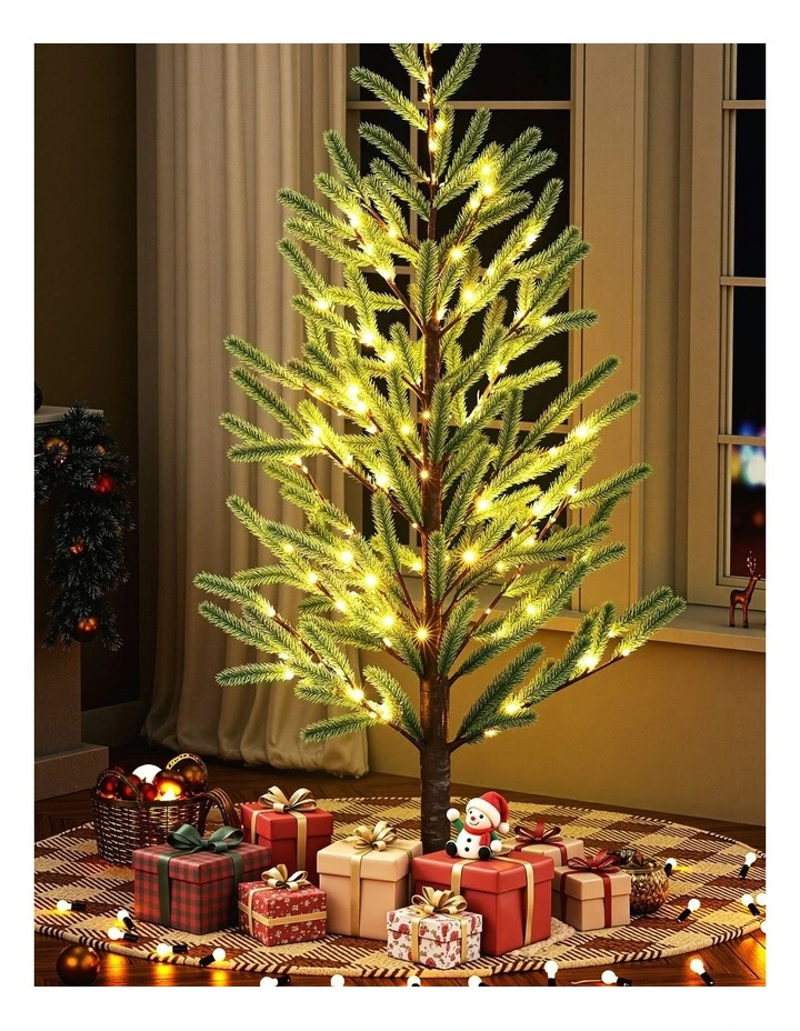 Christmas Tree 1.8M Pre-lit LED Xmas Tree 8 Modes Party Decoration image 3